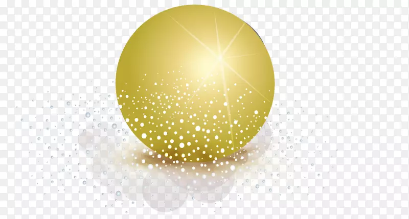 复活节彩蛋球-金球