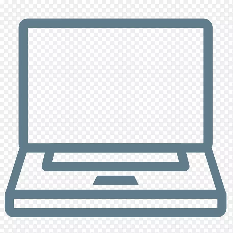 笔记本电脑图标公文包虚拟专用网络笔记本电脑