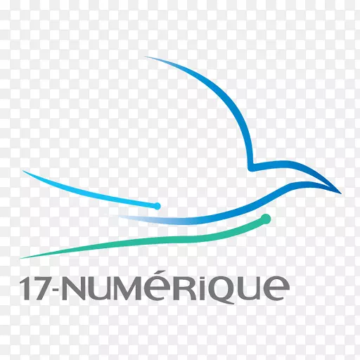 17-Numérique la Rochelle徽标宽带互联网接入Accèsàinternetàtrès haut débit-numerique