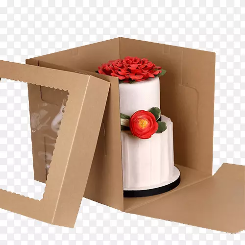 纸箱印刷瓦楞纸纤维板包装和标签.蛋糕盒