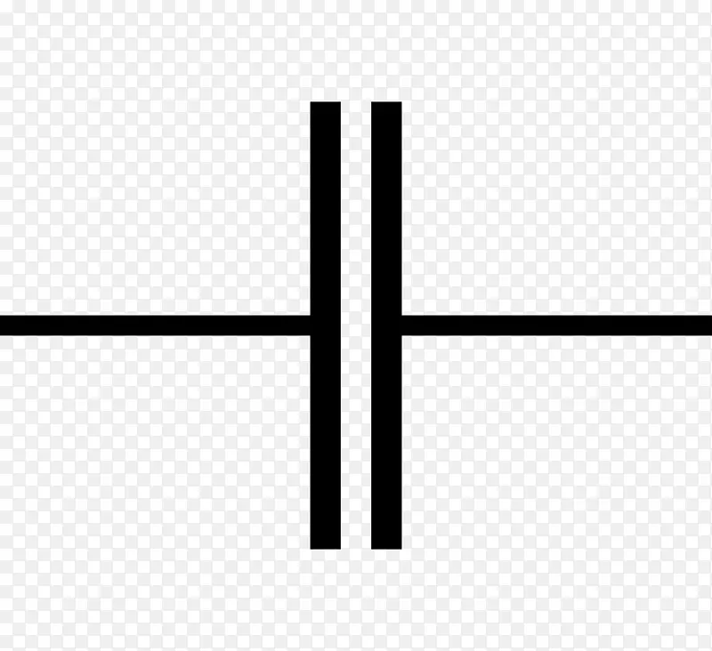 电容器电子符号电子电路图符号