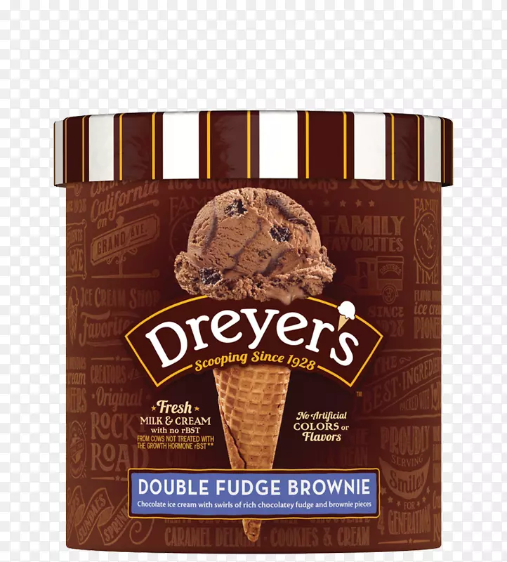 那不勒斯冰淇淋德雷尔路巧克力冰淇淋-布朗尼冰淇淋
