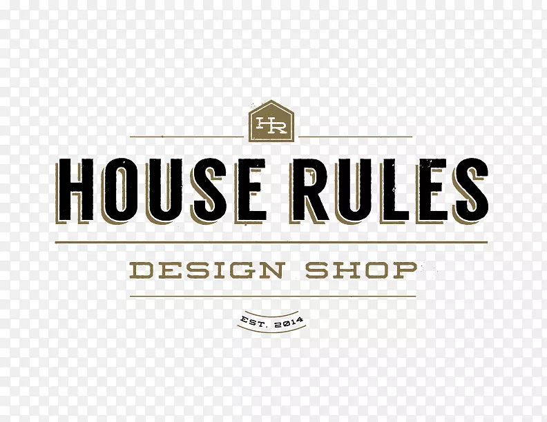 房屋规则设计店标志-房屋