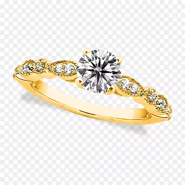 婚戒订婚戒指钻石亮戒指