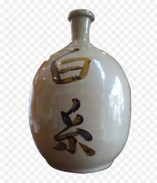 陶瓷玻璃瓶花瓶陶器-古董