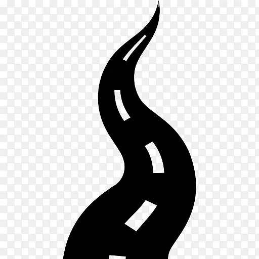 电脑图标道路剪贴画-道路