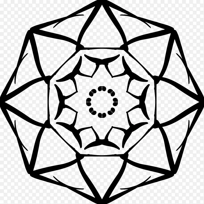 mandala公共领域符号计算机图标剪辑艺术符号