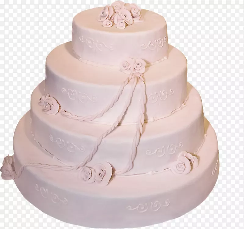 婚礼蛋糕托奶油夹艺术-婚礼蛋糕