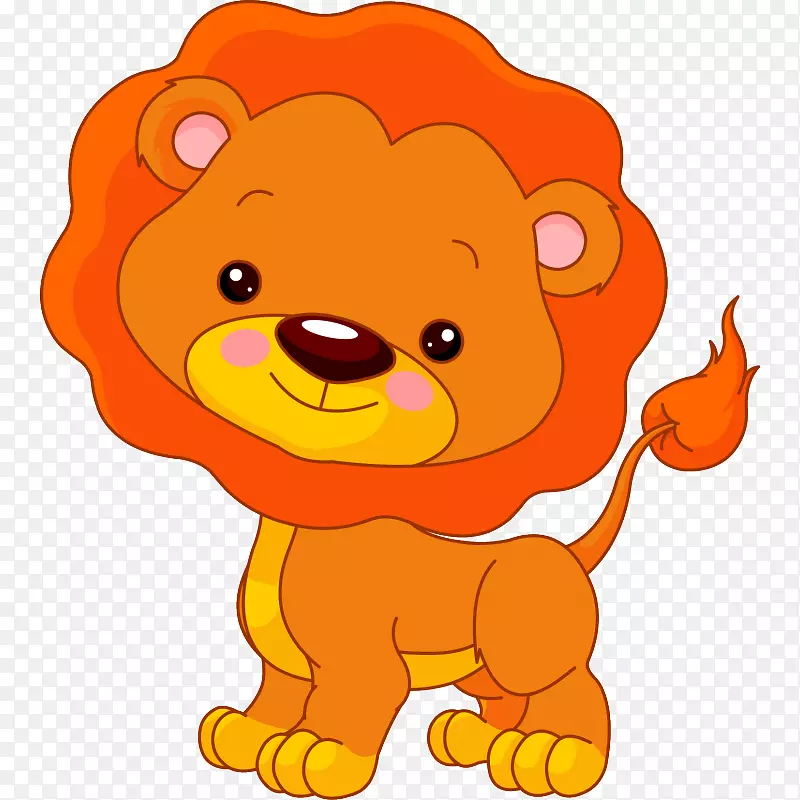 狮子卡通虎-狮子
