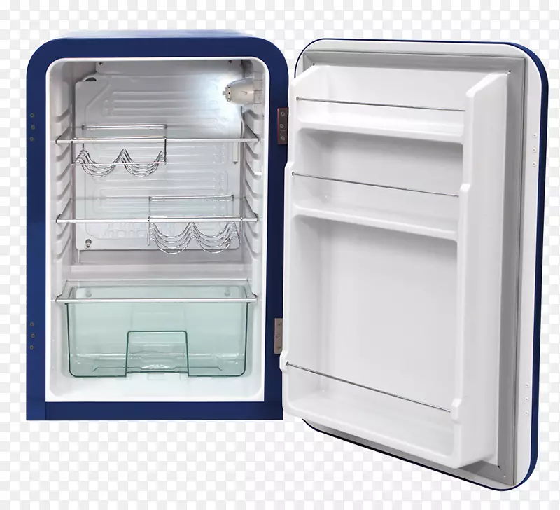 家用电器冰箱罗素霍布斯复古rhretuclf55bl厨房-冰箱