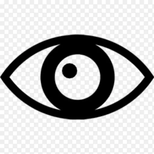 电脑图标-人眼共享图标-眼睛