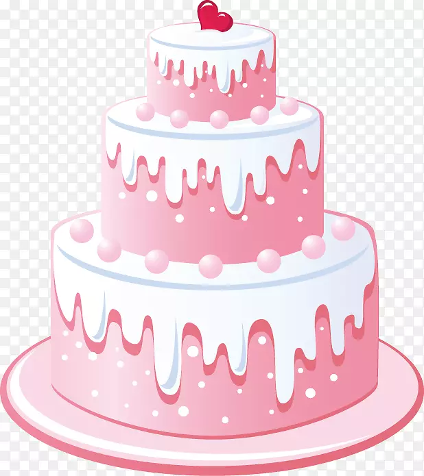 糖霜和糖霜生日蛋糕装饰-蛋糕