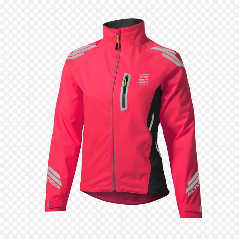 北面滑雪服-粉红色夹克
