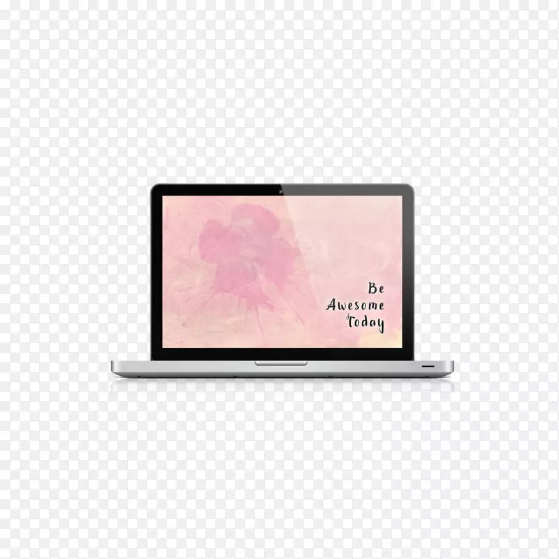 笔记本电脑多媒体粉红m-膝上型电脑