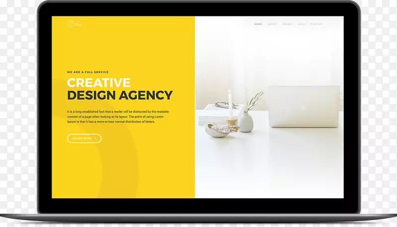 网页开发网页设计商业广告网页设计