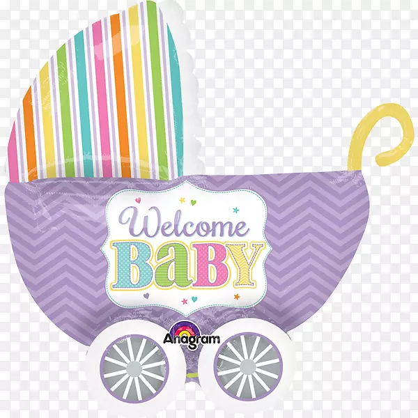 婴儿淋浴派对气球婴儿生日-婴儿奶嘴