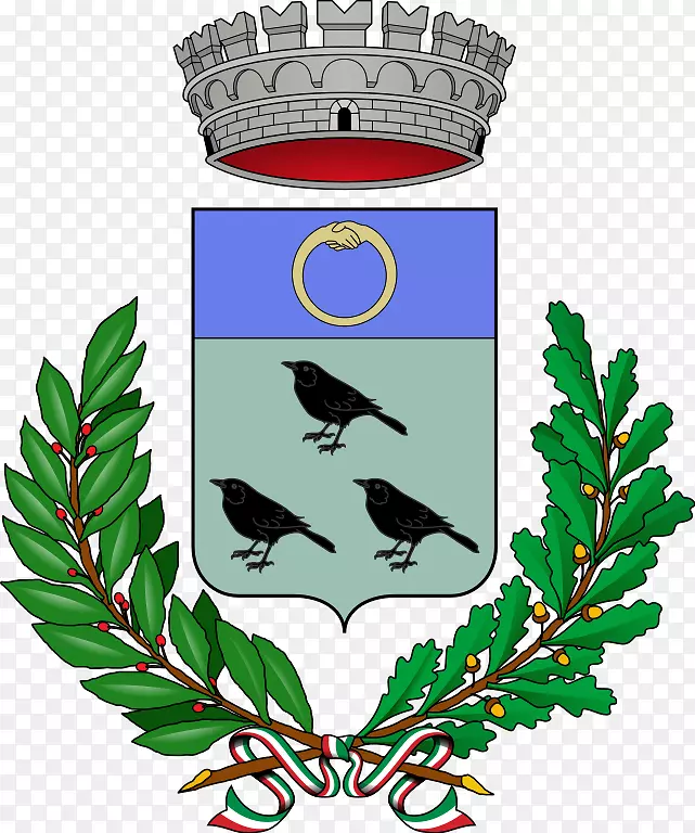 阿尔巴诺·拉齐亚莱·科萨诺·卡纳韦斯·菲乌米奇诺军徽-蓖麻