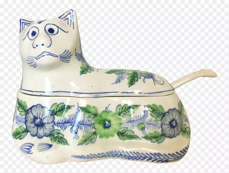 陶瓷餐具.手绘设计猫