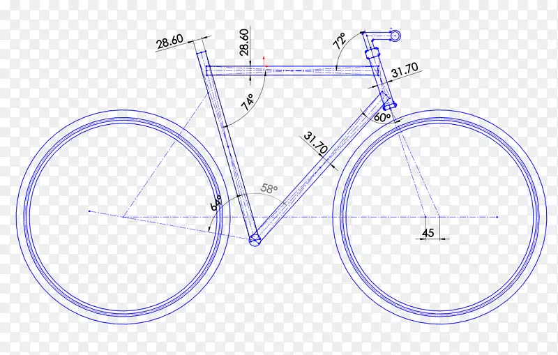 自行车车轮，自行车轮胎，自行车车架，轮辐式混合自行车-自行车