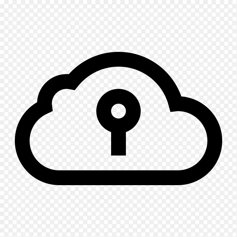 计算机图标云计算云存储虚拟私有云剪辑艺术云计算