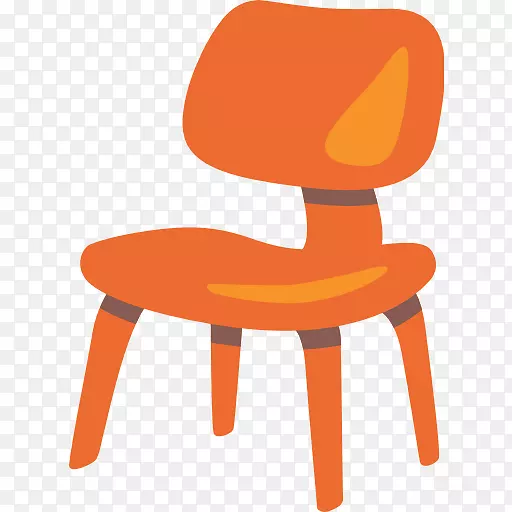 椅子表情符号问答桌短信-椅子