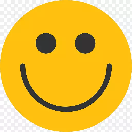 电脑图标笑脸表情眨眼感觉快乐