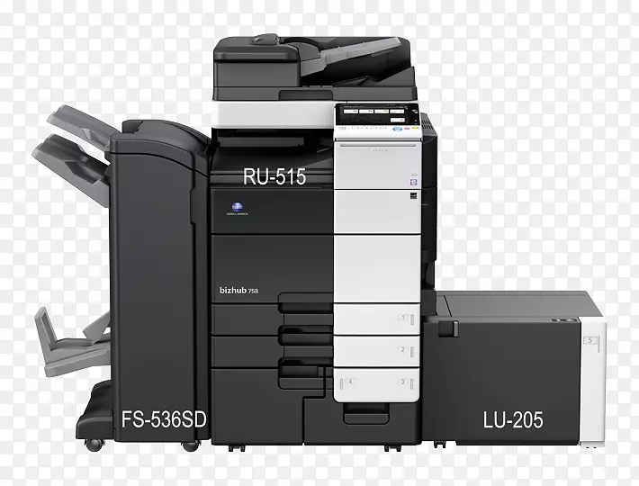 多功能打印机科尼卡美能达复印机打印机