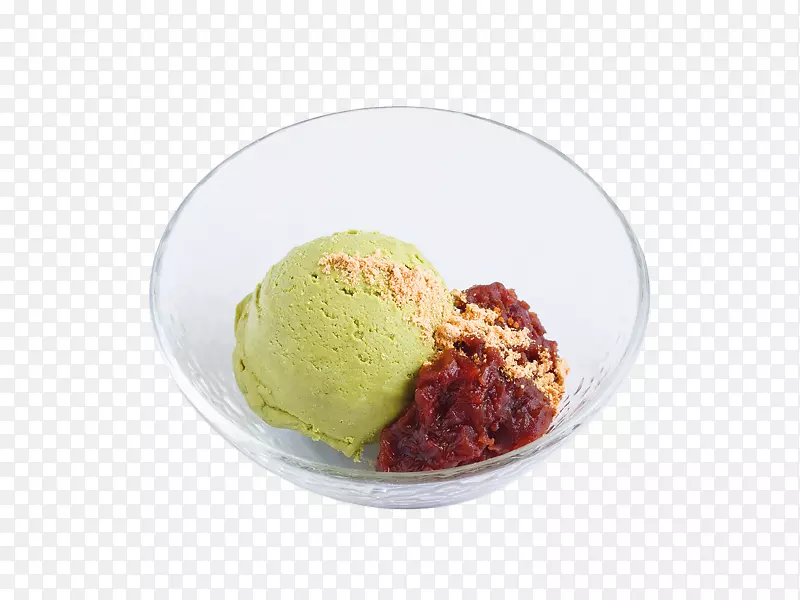 冰开心果冰淇淋，冰糕口味-冰淇淋