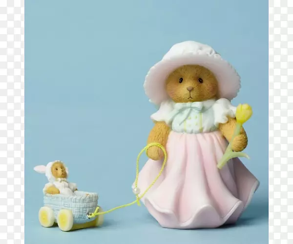 复活节篮子礼品娃娃-礼物熊