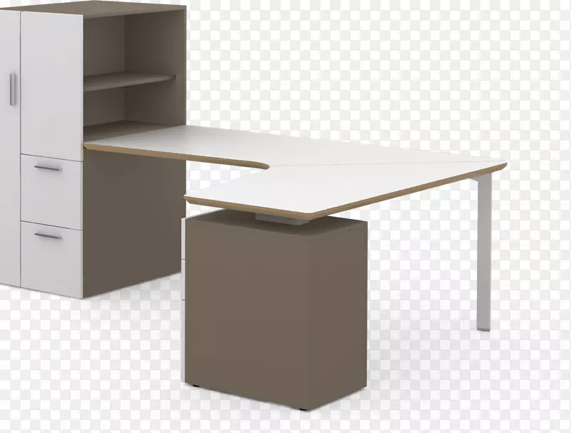 2桌家具开放式平面图