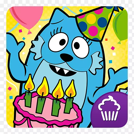 生日派对在我肚子里的蛋糕数码哟加巴！小游戏-生日