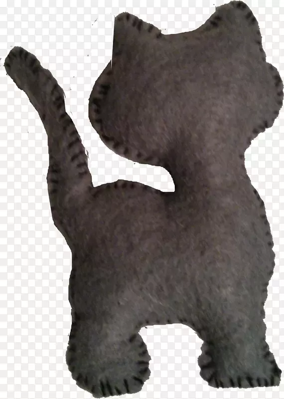 苏格兰狗猫纸毛毡胸针