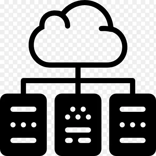云计算服务目录计算机服务器计算机图标云存储云计算