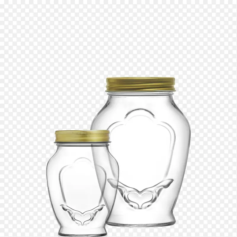 玻璃瓶，梅森瓶，维希瓶，纯种新鲜清洁凝胶-罐子