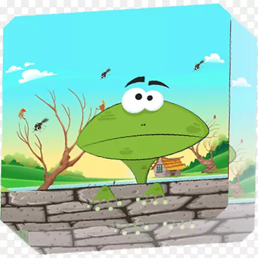 树蛙绿色卡通青蛙