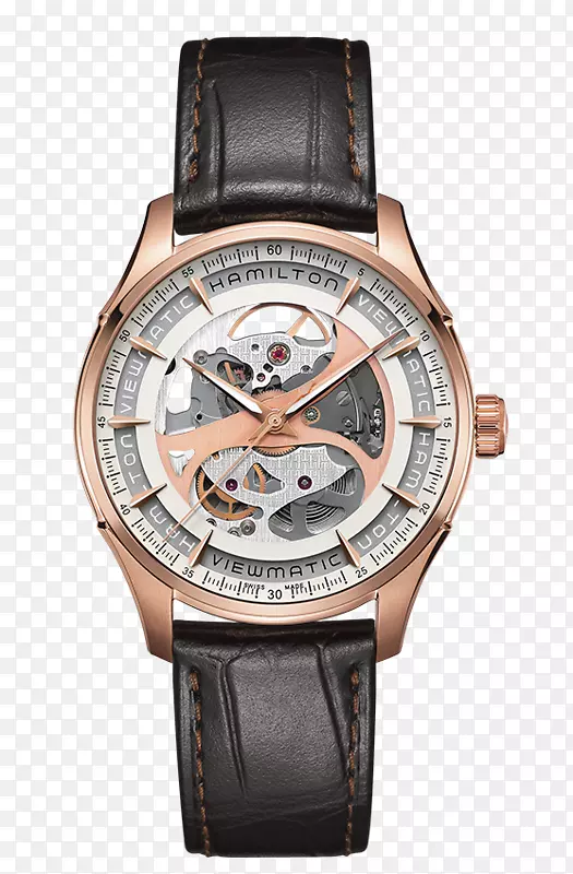 自动手表汉密尔顿手表公司骨架表带表