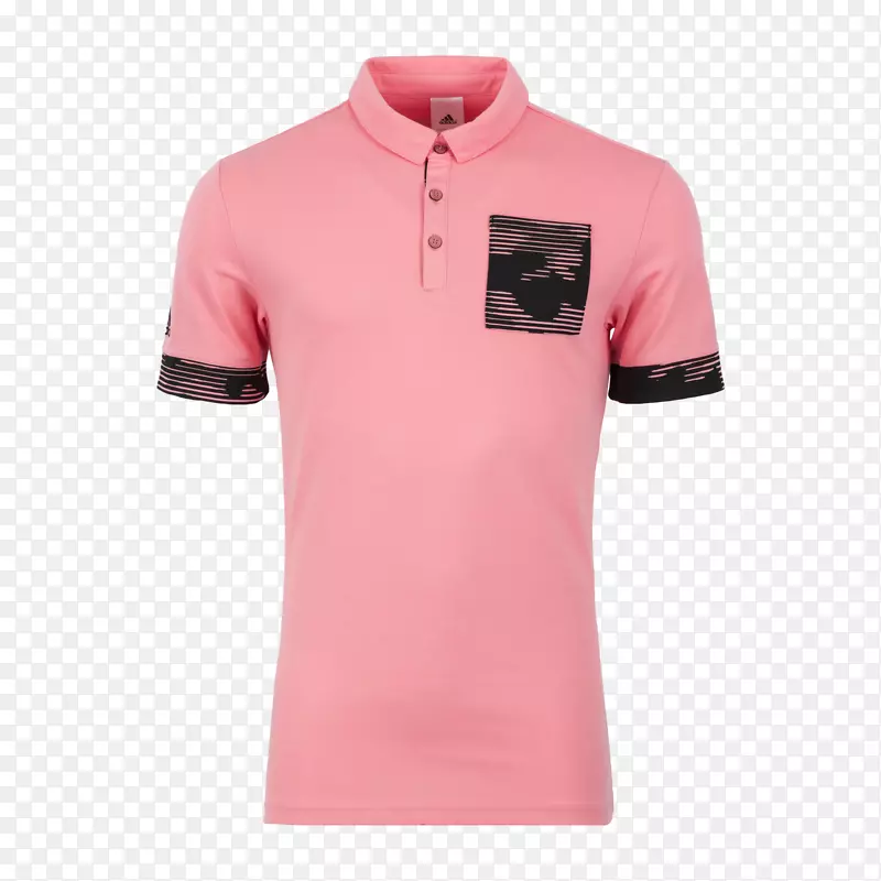 尤文图斯的T恤马球衫。泽西-时尚粉色