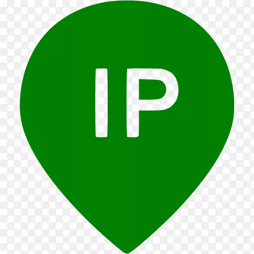 因特网协议ip地址电脑图标地址簿绿色