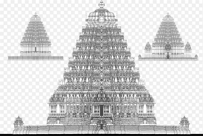 印度教庙宇，提鲁玛拉，文卡茨瓦拉神庙，霍伊萨拉帝国-庙宇