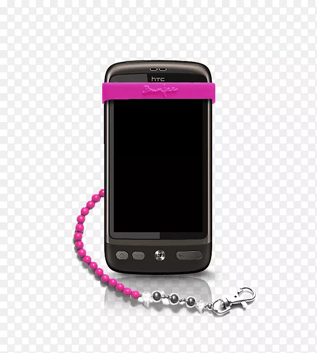特色手机配件手持设备手机网络iphone-粉色珠子