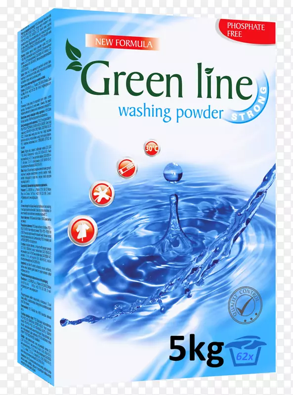 洗衣粉清洗剂洗涤.绿线