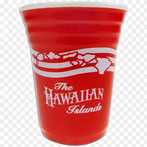 品脱玻璃夏威夷群岛杯