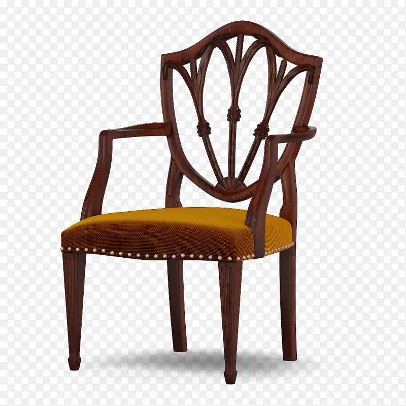 桌椅扶手木桌