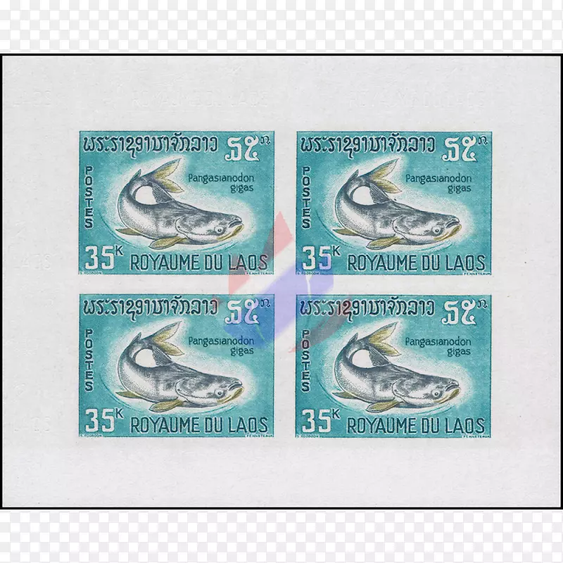 邮票动物海洋字体-肯块
