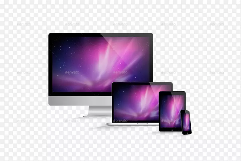 电脑显示器，笔记本电脑平板显示器，led显示器，苹果电影院显示器-软件包模型