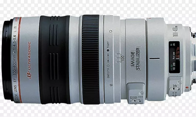 照相机镜头，佳能镜头，安装摄影佳能，100-400 mm镜头，佳能，400 mm镜头.照相机镜头