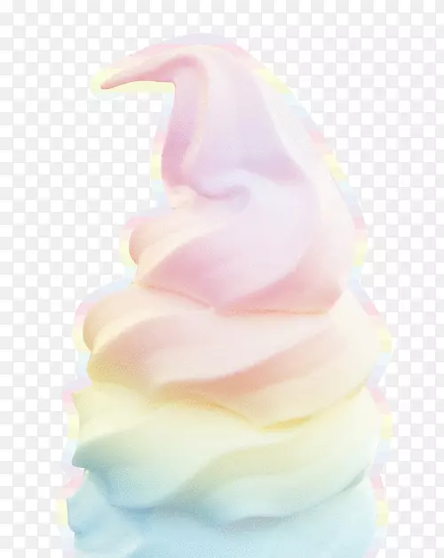 冰淇淋圆锥形食品面霜冰淇淋