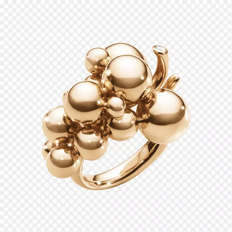 金银珠宝戒指-玫瑰花戒指