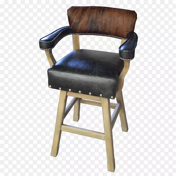 椅子扶手-真皮凳子