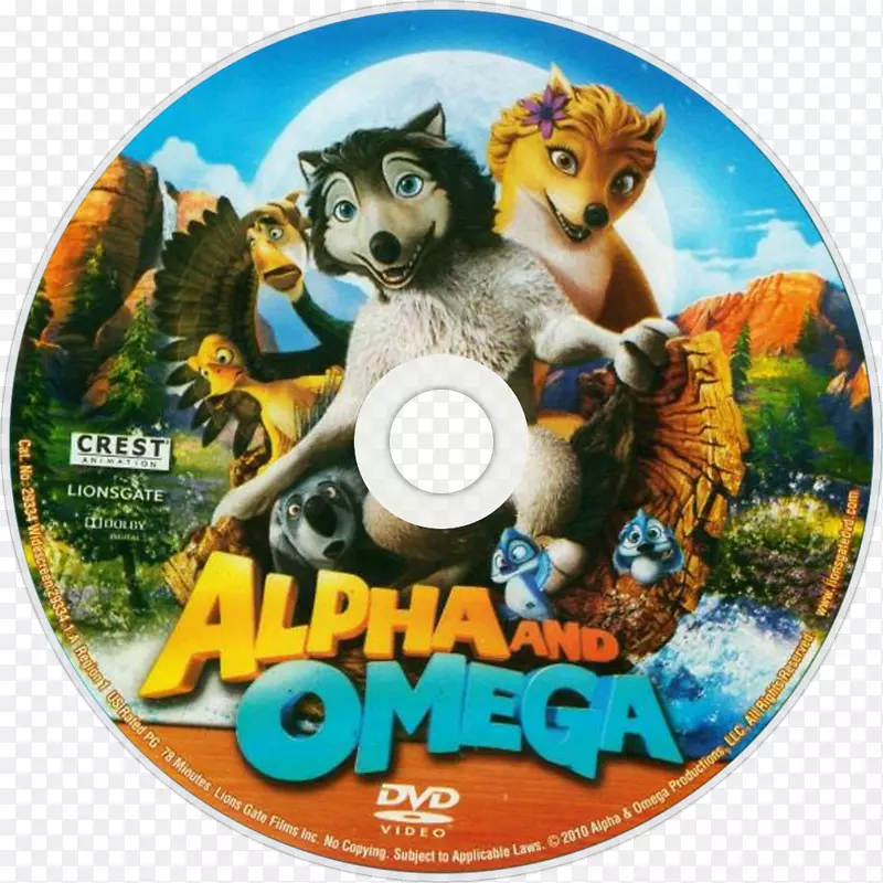 dvd alpha和omega youtube蓝光光盘-dvd